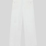 The Avenue Pant in White - WE - AR4