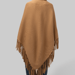The Big Sweater Fringe Scarf - Camel - The Great