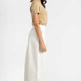 The Boxy Crew w/Daisy Embroidery - The Great