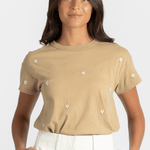 The Boxy Crew w/Daisy Embroidery - The Great