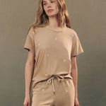 The Boxy Crew w/Daisy Embroidery - The Great