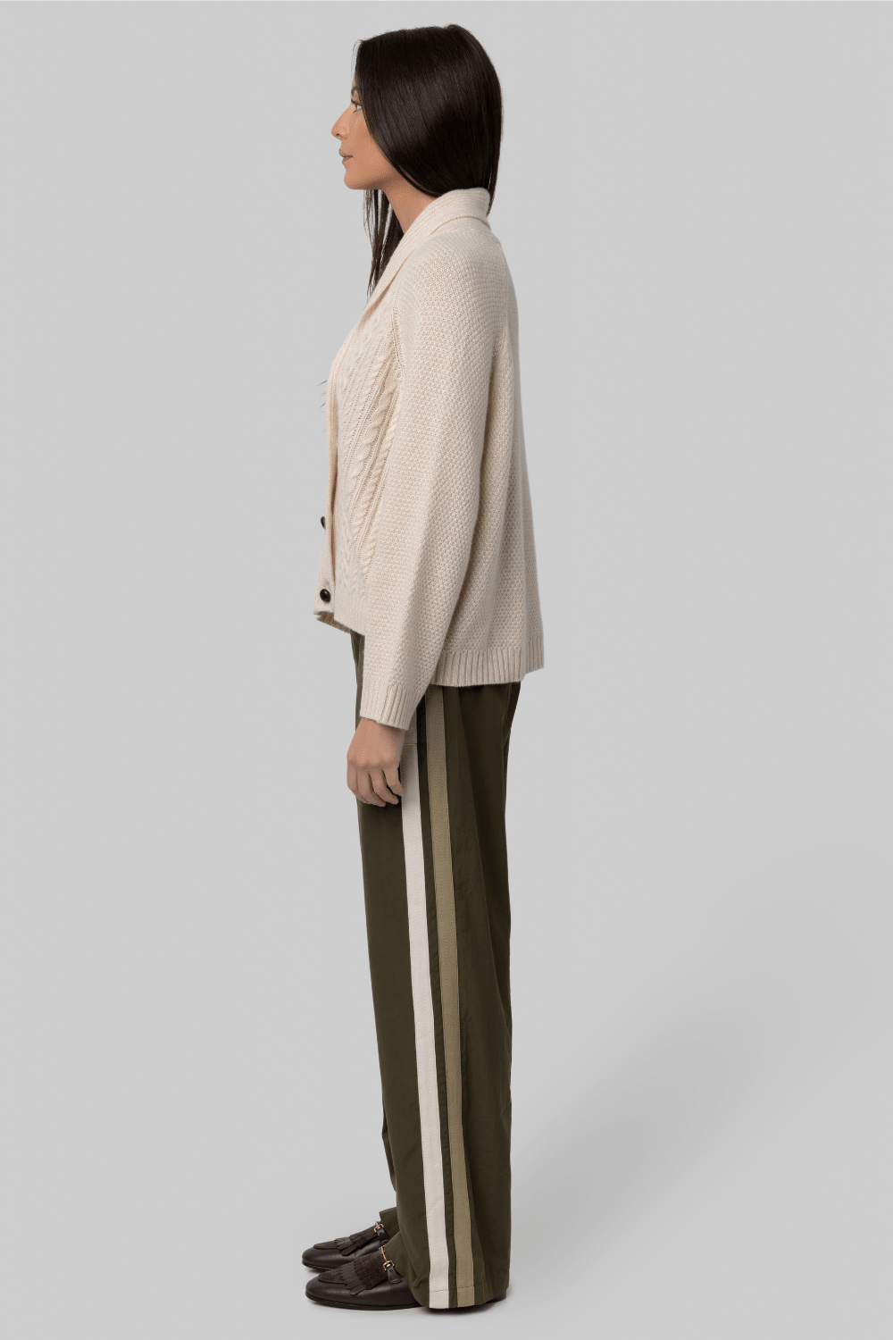 The Cashmere Cable Lodge Cardigan - The Great