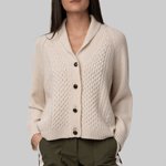 The Cashmere Cable Lodge Cardigan - The Great