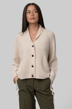 The Cashmere Cable Lodge Cardigan - The Great