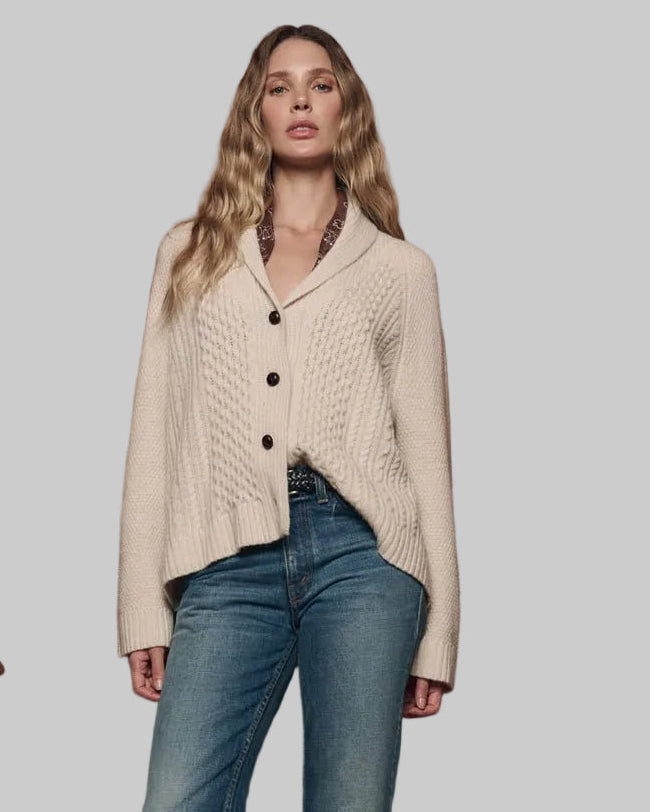 The Cashmere Cable Lodge Cardigan - The Great