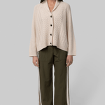 The Cashmere Cable Lodge Cardigan - The Great