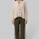 The Cashmere Cable Lodge Cardigan - The Great