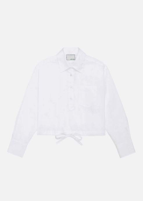 The CC Cropped Cotton Shirt - WE - AR4