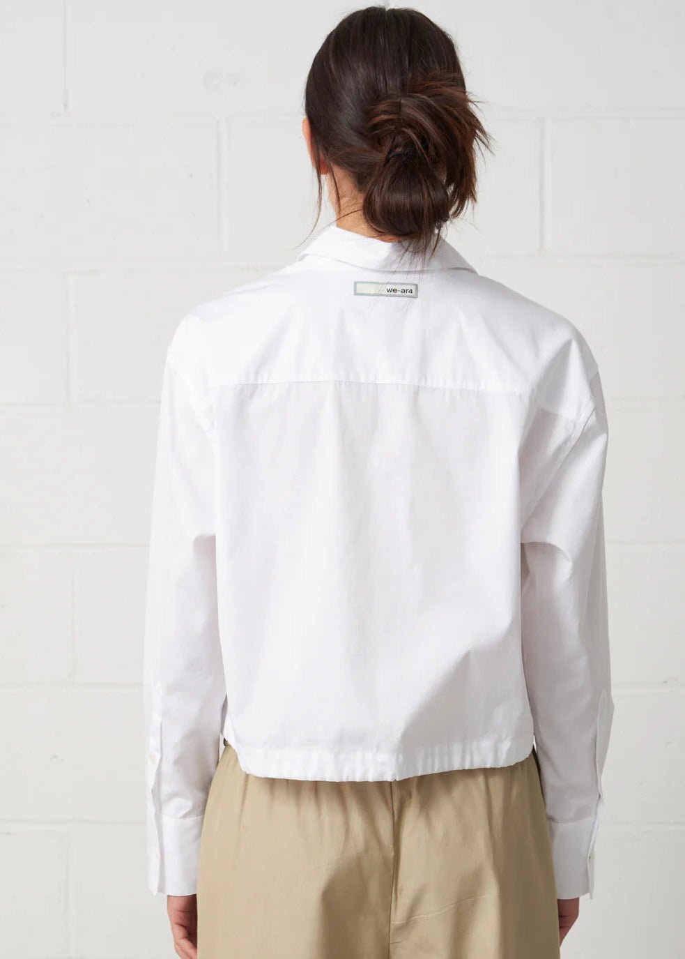 The CC Cropped Cotton Shirt - WE - AR4