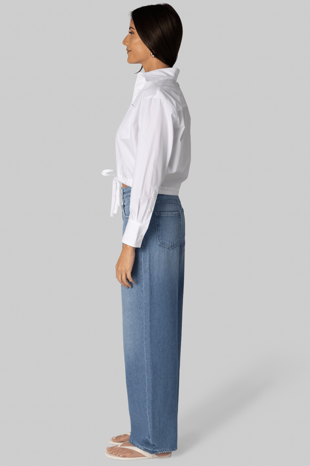 The CC Cropped Cotton Shirt - WE - AR4