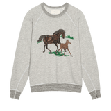The College Sweatshirt w/Horses - The Great