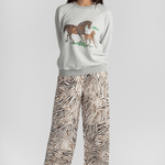 The College Sweatshirt w/Horses - The Great