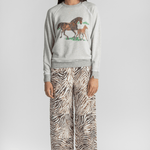 The College Sweatshirt w/Horses - The Great