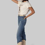 The Cowboy Boot Pearl Suede - The Great