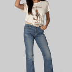 The Cowboy Boot Pearl Suede - The Great