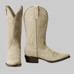 The Cowboy Boot Pearl Suede - The Great