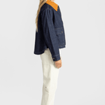 The Denim Swingy Jacket - The Great