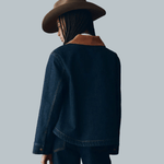 The Denim Swingy Jacket - The Great