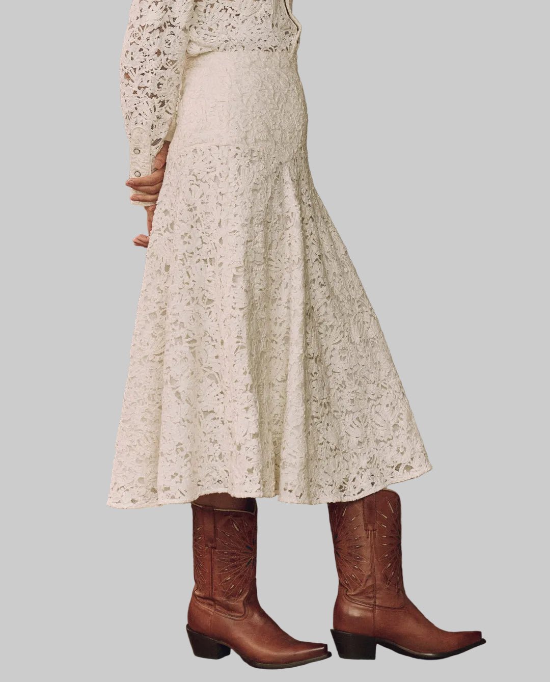 The Relic Lace Saddle Skirt - The Great