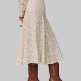 The Relic Lace Saddle Skirt - The Great