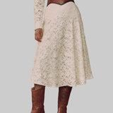The Relic Lace Saddle Skirt - The Great