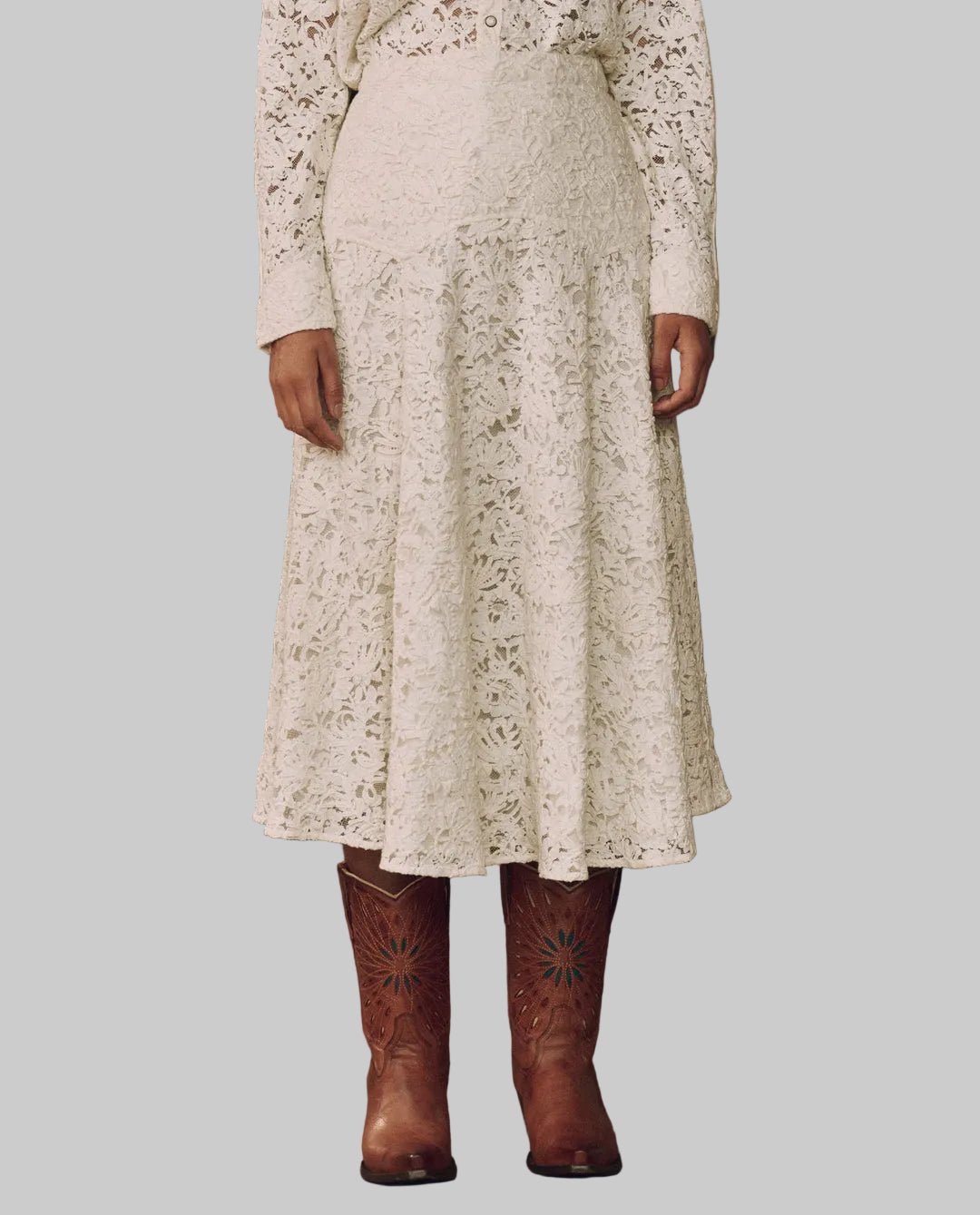 The Relic Lace Saddle Skirt - The Great