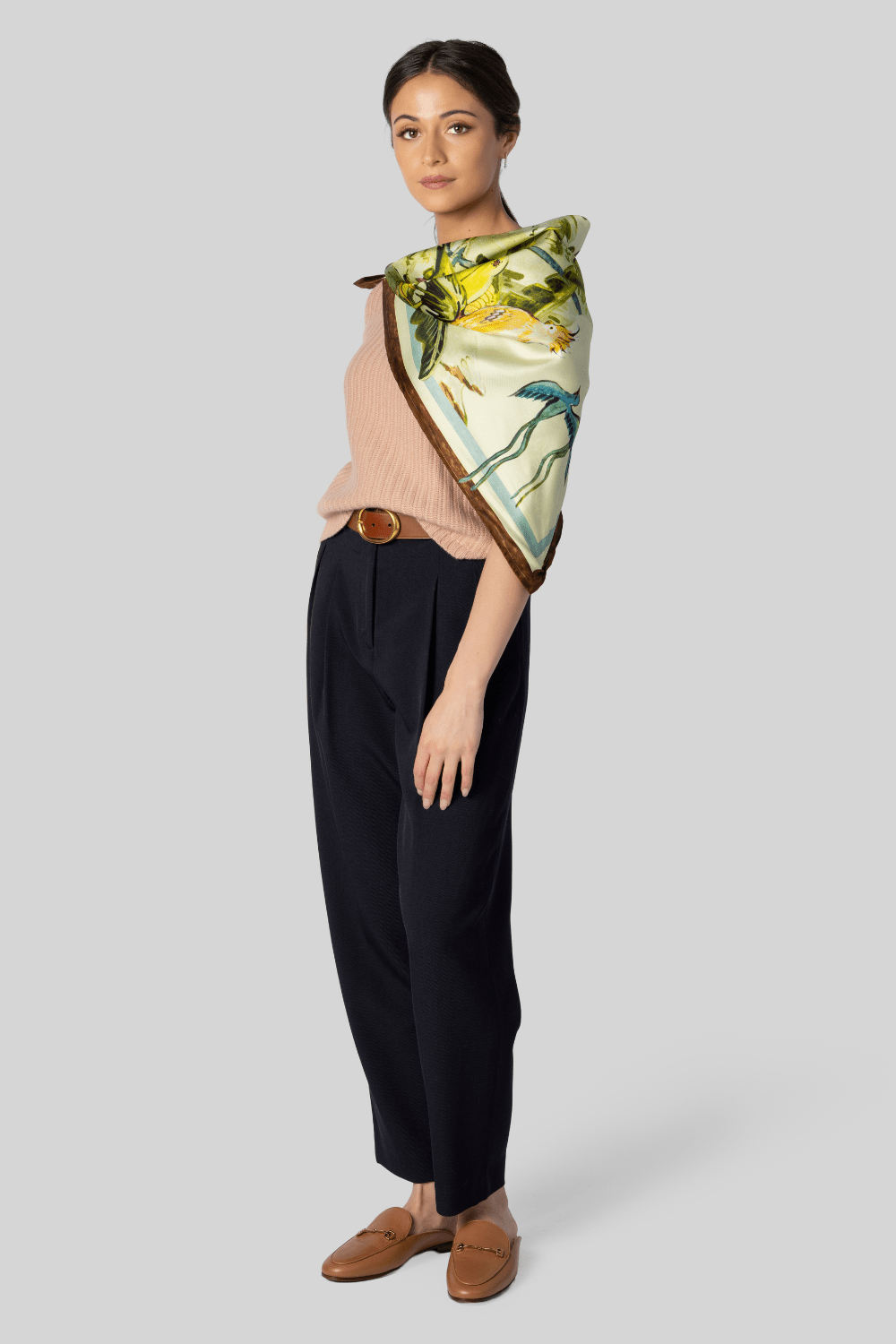 Toucan Silk Scarf - Alemais