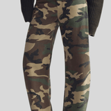 Tribeca Pant Khaki Overdyed Camo - Nili Lotan