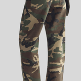 Tribeca Pant Khaki Overdyed Camo - Nili Lotan