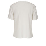 Crew Stretch Linen Tee - The Posh Peacock