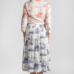 Venise Boat Print Skirt - La Prestic Ouiston
