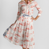 Venise Boat Print Skirt - La Prestic Ouiston
