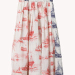 Venise Boat Print Skirt - La Prestic Ouiston