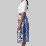 Venise Skirt Mix Caravelle Print - La Prestic Ouiston