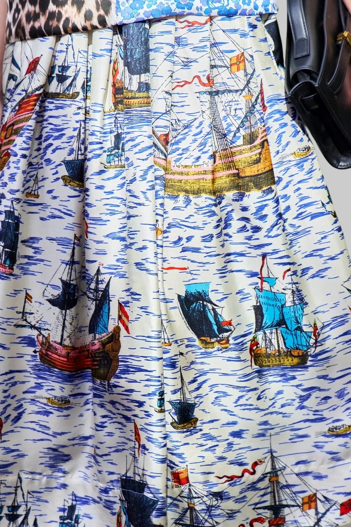 Venise Skirt Mix Caravelle Print - La Prestic Ouiston