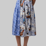 Venise Skirt Mix Caravelle Print - La Prestic Ouiston