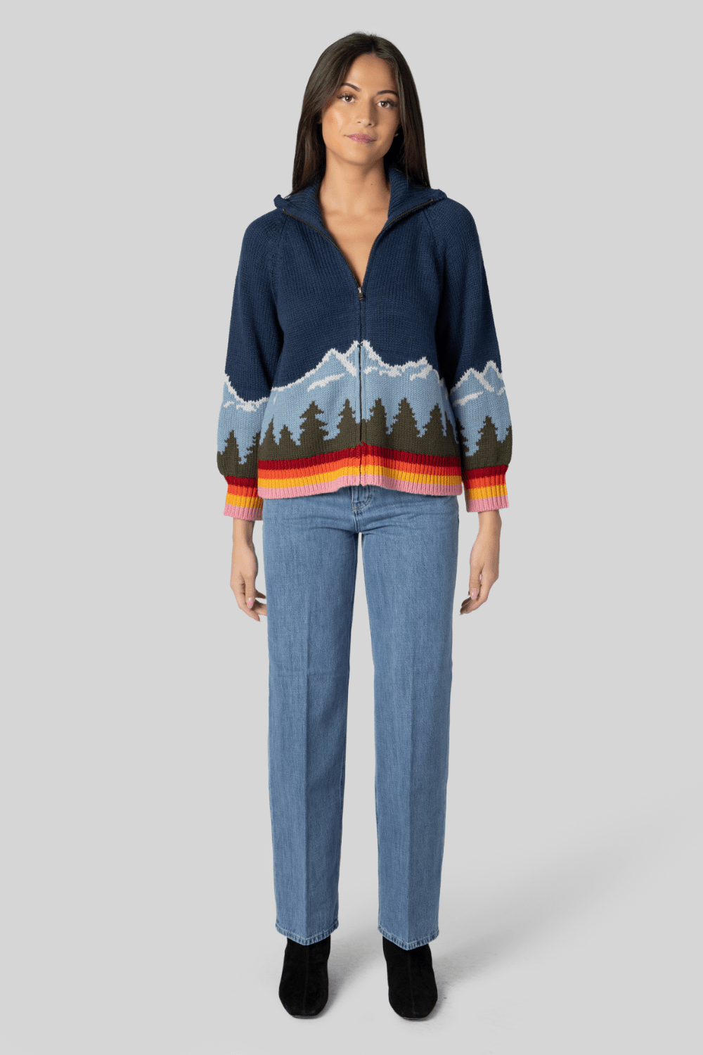 Vista Full - Zip Sweater - The Great