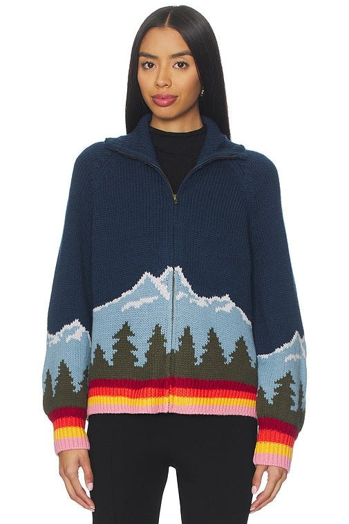Vista Full - Zip Sweater - The Great