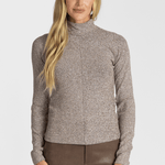 Vrille' Mockneck Top - Forte Forte