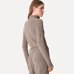 Vrille' Mockneck Top - Forte Forte
