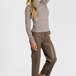 Vrille' Mockneck Top - Forte Forte