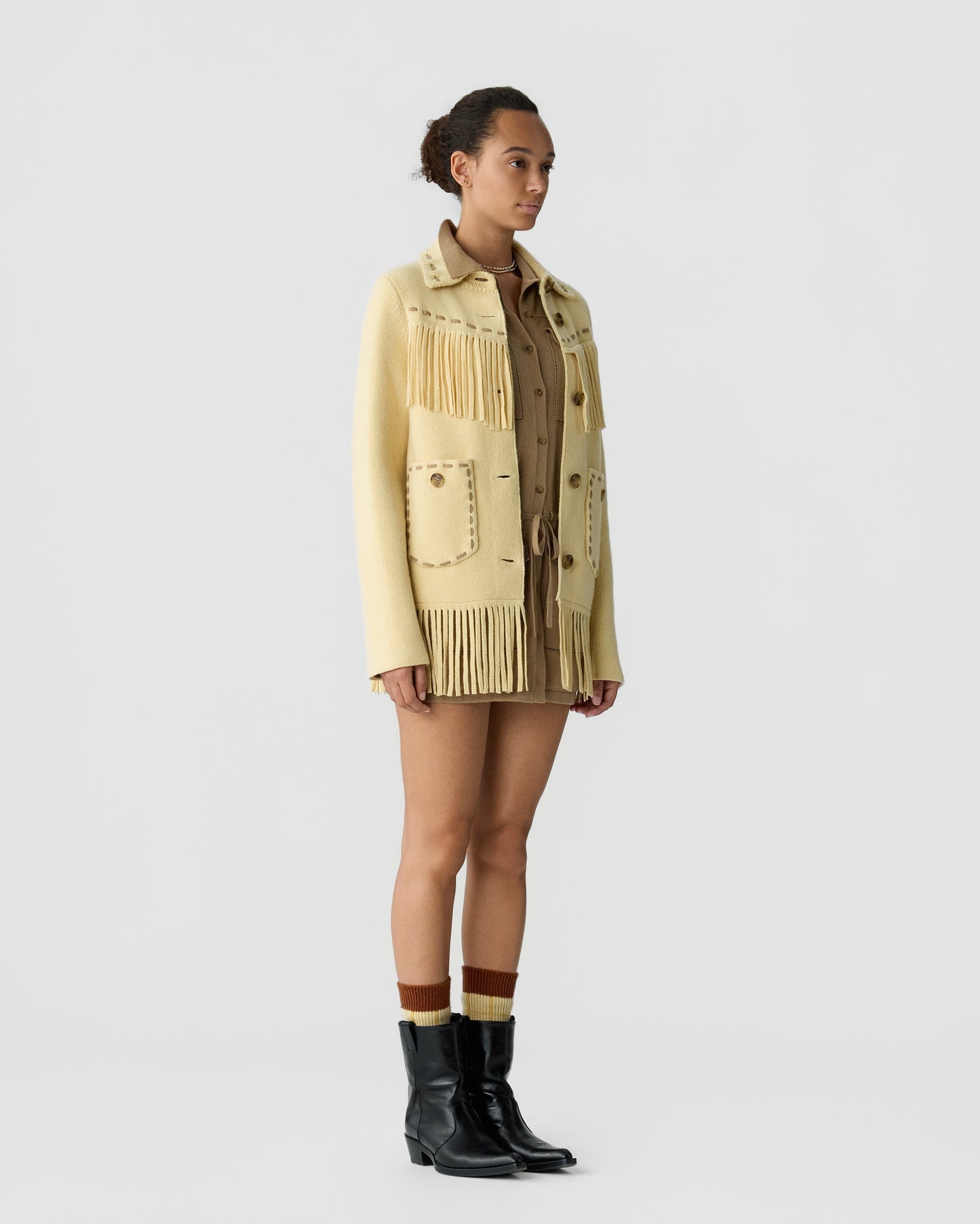 Western Fringe Jacket - Guest In Residence