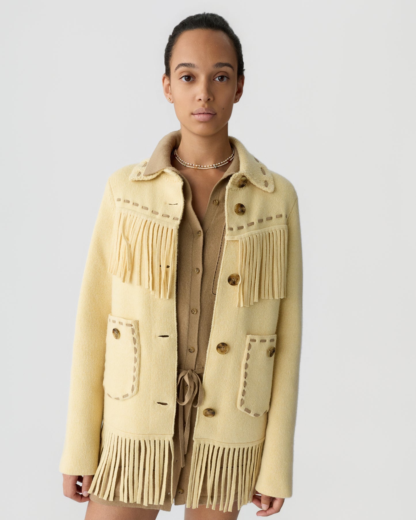 Western Fringe Jacket - Guest In Residence