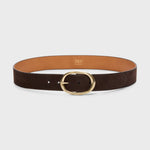 Wide Belt in Chocolate - TWP