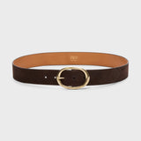 Wide Belt in Chocolate - TWP