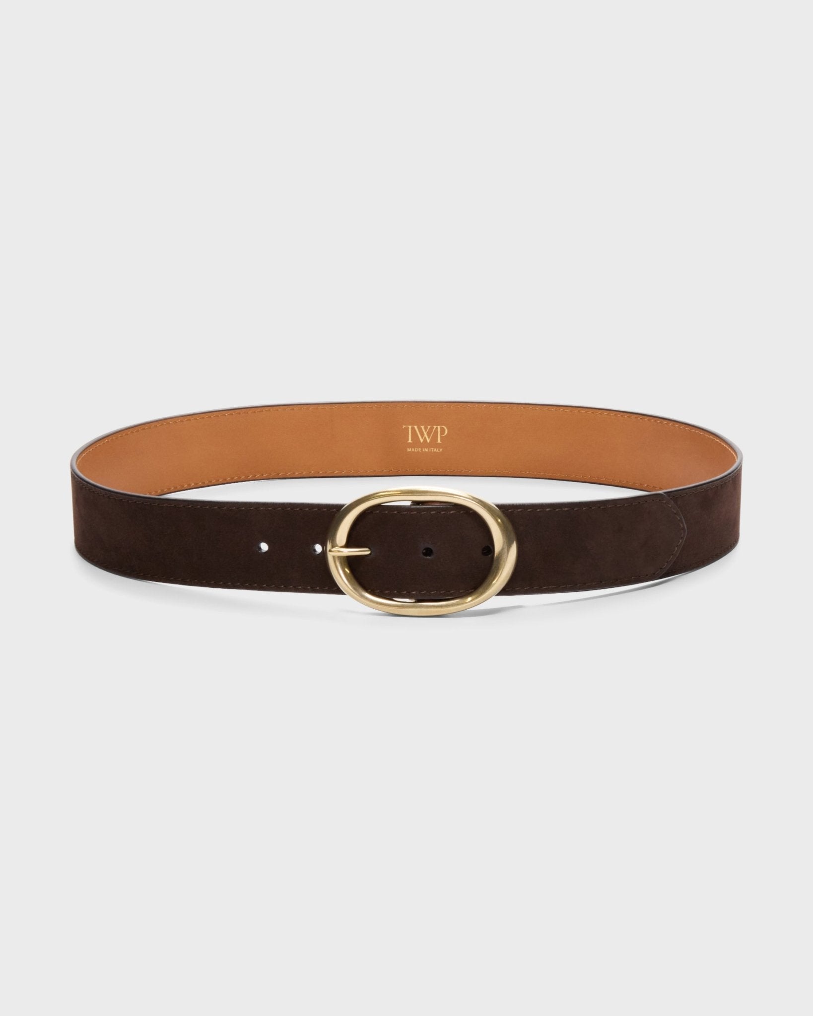 Wide Belt in Chocolate - TWP