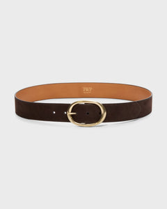 Wide Belt in Chocolate - TWP