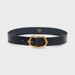 Wide Belt in Navy - TWP