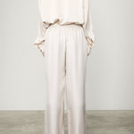 Wide Leg Silk Trouser - Lisa Yang