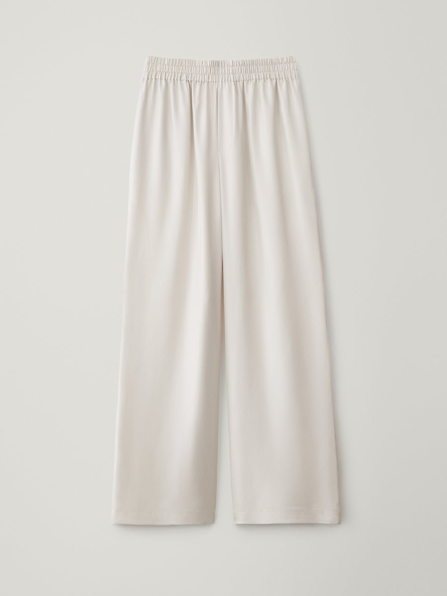 Wide Leg Silk Trouser - Lisa Yang